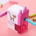 Pencil Sharpener Heavy Duty Hand Crank Manual Mechanical Pencil Sharpener For Kids. 