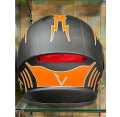 Vector New Full Face Helmet in Classic Matte Color With Elegant Look. 