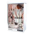 BN Beauty Nakeed 12pcs Makeup Brush Set with Bicycle Best Gift Packaging, Girl’s Brushes Set For Makeup Professional Brushes Set. 