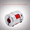 Flexible Plum Coupling Encoder Blossom Shaft Coupler High‑Strength Aluminum for Stepper Motors Encoders. 