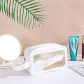 Waterproof Transparent Travel Cosmetic Zipper Storage Bag for Women Toiletry Organizer Bag Medicine Box Baby Travel Bag. 