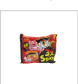 Samyang Buldak 3X Spicy Hot Chicken Ramen Noodles – 140g | Extreme Heat Challenge | Triple Spicy Korean Instant Fried Noodles | Fiery Flavor for Bold Taste Lovers | Authentic Korean Samyang Buldak Ramen | Quick, Spicy, and Satisfying Meal. 