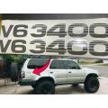 fit for Toyota land cruiser lc95/lc90/Prado car body color bar Decal whole v6 3400 car stickers. 