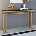 Customized Console table for your room Entryway Hallway Table Modern and Simple Golden Iron. 