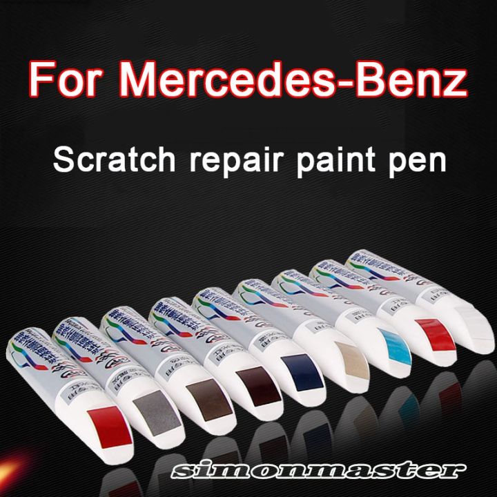 Car Waterproof Scratch Repair Pen Auto Lacquered Color Smart Mending Agent Touch-up Pen for Mercedes Benz W210 W203 W204 W202 W176