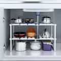 Under Sink Storage Shelf Organizer Kitchen Cabinet Expandable Size - 50 to 70cm. 