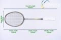 Power Badminton Rackets ( Pack of 4 ) ( 6 Free Light Weight Shuttle ). 