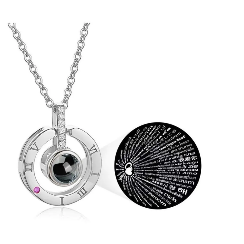 Different Languages 100 Ways To Say I Love You Necklace Amazon