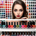 YM TRADERS Peel off Nail Polish Nail paint Matte 6,12,24. 