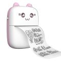 Mini Printer Portable Pocket Thermal Printer Bluetooth Wireless Smart Printers for Photo Picture Office Receipt Label Note QR Code Inkless Printing. 