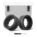 Non-Slip Replacement Wheel Tires for iRobot Braava Jet M6 (6110) (6012) (6112) (6113) Ultimate Robot Mop. 