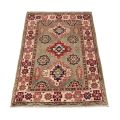 Traditional Rug Handmade Rug 2' 6 x 3' 8 ft Brown Medallion Carpet Rug Small Kaleen -G25370. 