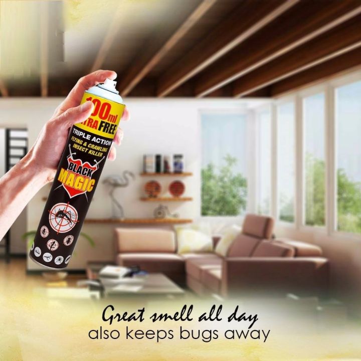Pack%20of%2012%20Black%20Magic%20Triple%20Action%20Flying%20&%20Crawling%20Insect%20Killer%20325%20ml%20Mosquito%20Repellent%20Spray%20-%20Image%207