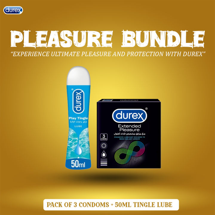 Durex Deal Extended Pleasure and Tingle Lubricant 50ml