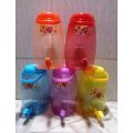 7 Liter Capacity Plastic Crystal Water cooler Bottle Cooler With Tap Water Dispenser Jar - Multicolour. 