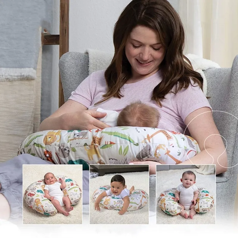 Newborn Baby Nursing Pillows Cover Maternity U Shaped Breastfeeding Pillow Slipcover Infant Cuddle Cotton Feeding Waist 39XF Daraz.pk