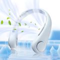 Neck Fan Portable Bladeless neck fans rechargeable 360° USB Cooling Fan Super Strong hanging neck fan Portable Personal Fan Super Quiet Fan Dual Cooling Fan Summer Fan. 