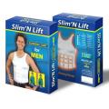 Slim 'n Lift Slimming Vest for Men (Black). 