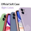 Olige Case For iPhone 12 11 Pro Max 12 Mini Xs Max Macaron Candy Color TPU Shockproof Soft Phone Case Shell Protector Cover. 