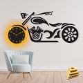 STYLISH BIKE DESIGN WALL CLOCK NEW & TRENDY DIY BIKE SHAPED WOODEN WALL CLOCK FANCY WOODEN WALL CLOCK FOR HOME & OFFICES DECORATION FUNKY STYLE WOODEN WATCH FOR LIVING ROOM , DRAWING ROOM,OFFICES WALL FUNKY WALL CLOCK. 
