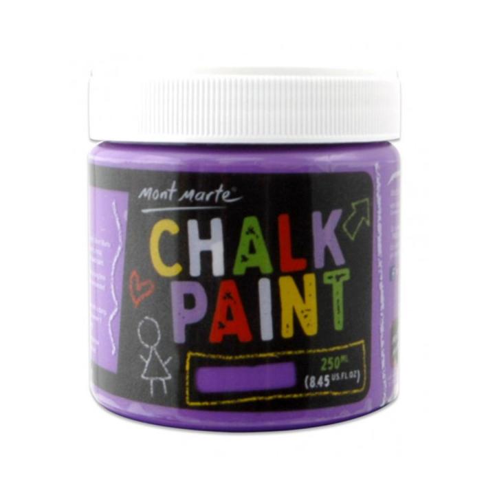 Mont Marte Chalkboard Paint 250ml Pot - Purple