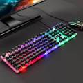 Wired Gaming Keyboard RGB Backlit Multimedia. 