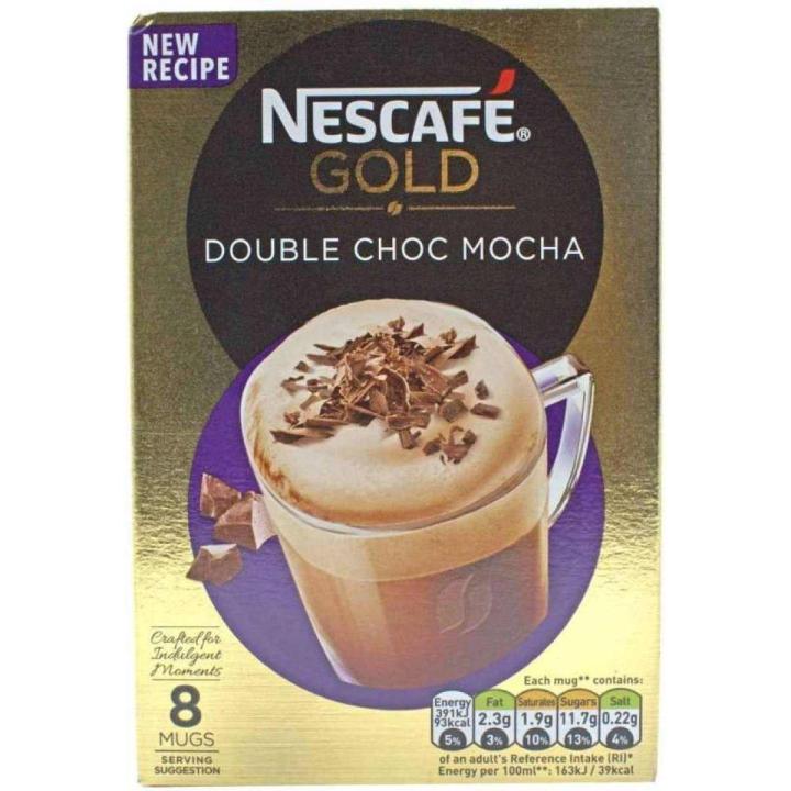 Gold Double Choc Mocha Coffee 8 Sachets