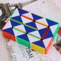 Moyu Cubing Classroom 24 Snake Speed Cubes Twist Magic Puzzle For Kids Party Favours Colorful Educational Toys. 