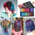 Hair Chalk, Hair Chalk Pens, Temporary Hair Chalk-Washable Hair Color Safe For Kids And Teen - For Party, Girls Gift, Kids Toy, Birthday Christmas Gifts For Girls,12 Bright Colors. 