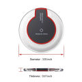 Wireless Charger For Samsung Galaxy S9/S9+ S8 S7 Note 9 S7 Edge USB Qi Charging Pad for iPhone XS Max XR X 8 Plus. 