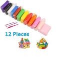 Pack of 1 / 6 / 12 clay for kids - China Clay // Slime // China Mitti. 