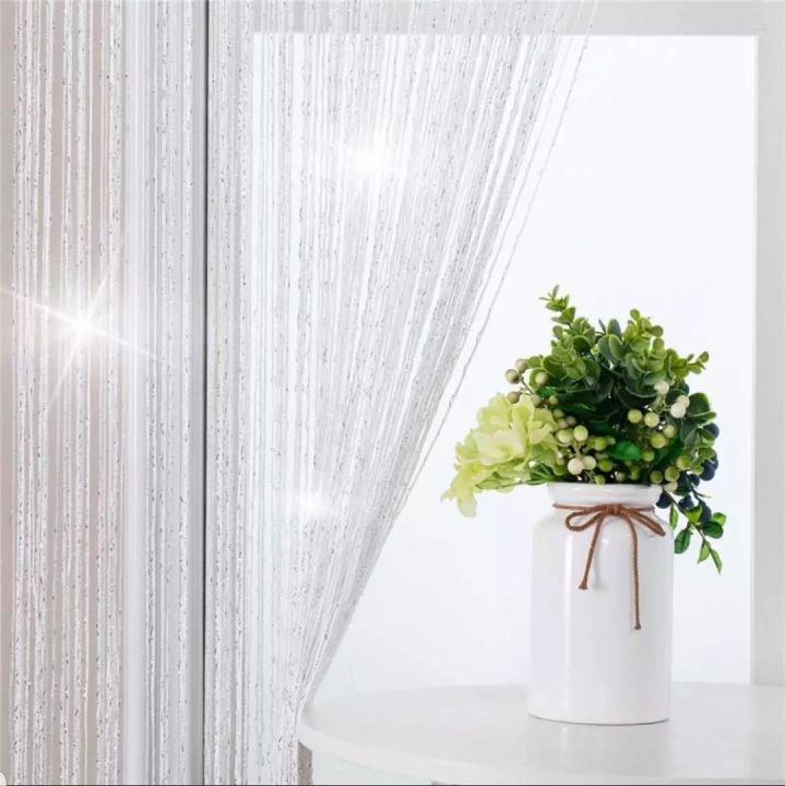 Beautiful Sparkle String Net Curtain Door Fly Screen Windows Door ...