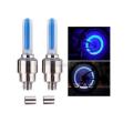 Cycle Bike Glow In The Dark Car Light Tyre Valve Cap Motion Running Sensor Activated Wheel Spokes Neon Led Light. 