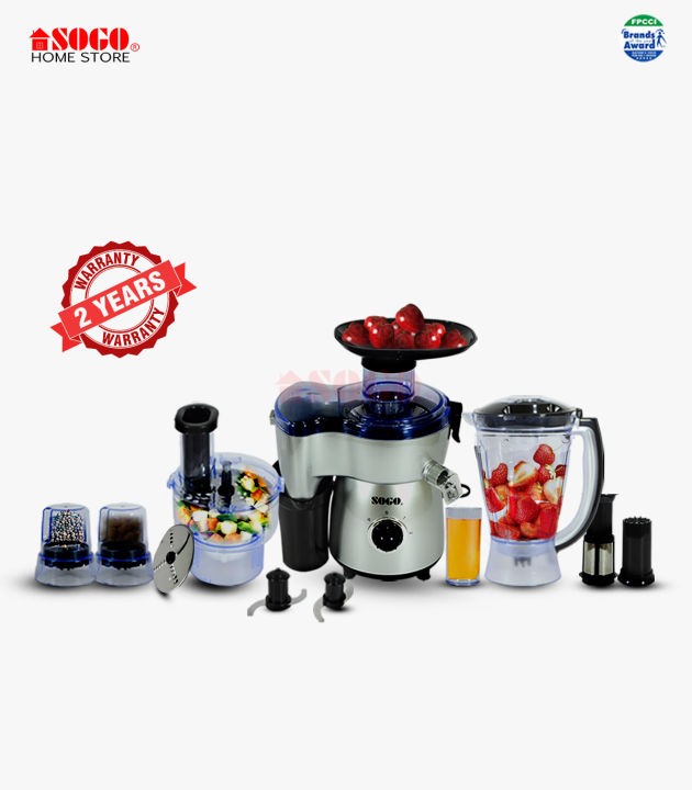 Sogo  5 in 1 Jumbo Food Factory with Extra Grinder (Jpn-525)