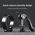 Quick Release Seat Tube Clamp Quick Release Bike Seat Clamp Easy Install High Strength Aluminum Seatpost Clamp for Cyclists Bicycle Seat Post Clamp. 