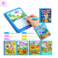 Magic Water Book and LCD Writing Tablet Set Best Gift to your kid - Reusable Doodle Book with Pen and Single Color Erasable, Educational Drawing Pad for Kids to Learn Art Skills.. 