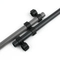 20mm 25mm PVC Double U-type Pipe Clamp Garden Water Tube Support Joint Irrigation Fittings Plastic H-type Water Pipe Clip Clamp. 