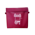 Foldable Storage Cube Basket Bin, Folding Storage Box, Canvas Storage Box, Foldable Storage Box 1 Pcs. 