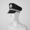 Police Cap Officer Cosplay Carnival Christmas Party Hat Plaid Badge Sailor Navy Captain Hat Children Party Role Play Police Cap. 