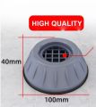 Floor Pads Protectors Furniture Anti Vibration Rubber Washing Machine Feet Pads - 4 Pcs. 