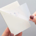 50 Sheets Transparent Sticky Notes. 