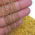 🎁 Buy 2 Get 1 FREE! Total 150cm Metal Link Chain (3 × 50cm) – Brass material, Perfect for DIY, Custom Art & Craft Projects.. 