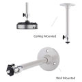 21.5cm Aluminum Projector Bracket for Ceiling or Wall 5 Kg Capacity. 