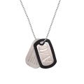 Anime Gangsta Necklace So Ao S5 Dog Tag Stainless Steel Metal Bead Chain Pendant Women Necklaces Jewelry. 