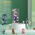 12 Styles Genshin Impact Tassel Pendant Metal Bookmark Raiden Shogun Zhongli Yae Miko Nahida Xiao Journaling Book Clip. 