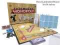 16x16 Inches Original Monopoly Board Game Set Hard Laminated Board Premium Quality For Adult And Kids. 