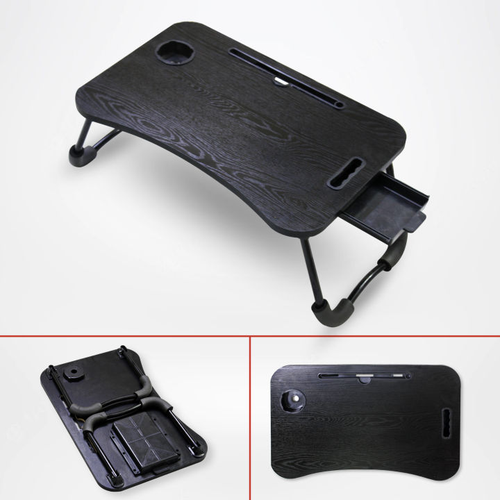 Wooden%20Gaming%20Laptop%20Table%20For%20Bed%20Foldable%20Stand%20Ergonomic%20Portable%20Drawing%20Notebook%20Reading%20Food%20Breakfast%20Serving%20With%20Inbuild%20Tablet%20And%20Cup%20Holder%20Slots%20Couch%20Black%20Brown%20Pink%20Yellow%20Green%20White%20Blue%20HighQuality%20-%20Image%205