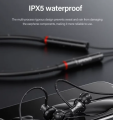 Lenovo HE05 X Wireless Bluetooth headphones Headset Neckband_5.0 Bluetooth Headset_Waterproof Neckband_Magnetic Buds_Long battery timing UpTo 8 hours_Best For Calling. 
