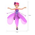Girls Fairy Princess Doll Flying Aerocraft Kids Toy - Beautiful Electric Induction Hover, Infrared Emission Suspension, Smart Sensor, Rechargeable with USB, Ideal Gift for Children.. 