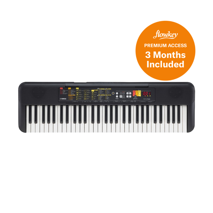 Yamaha Music Portable Keyboard Beginner Level 61 Keys PSR F52